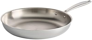 Tramontina Fry Pan Stainless Steel Tri-Ply Clad 12-inch, 80116/007DS & Professional Fry Pans (8-inch) - Image 2