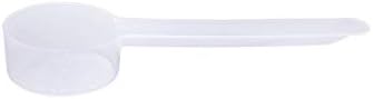 Plastic Measuring Scoop, 2 Teaspoon (11 cc | 11 mL) Long Handle Spoons for Powders, Granules, Coffee, Pet Food, Baking Supplies, Protein and Other Dry Goods, BPA Free (Set of 100) by TheScoopie