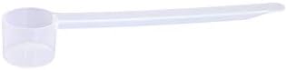 Plastic Measuring Scoop, (6.5 cc | 6.5 mL) Long Handle Spoons for Powders, Granules, Coffee, Pet Food, Baking Supplies, Protein and Other Dry Goods, BPA Free (Set of 1) by TheScoopie