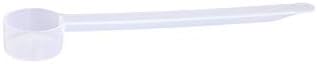 Plastic Measuring Scoop, (5 cc | 1 teaspoon | 5 mL) Long Handle Spoons for Powders, Granules, Coffee, Pet Food, Baking Supplies, Protein and Other Dry Goods, BPA Free (Set of 1) by TheScoopie