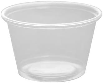 Karat FP-P400-PP 4 oz. PP Portion Cups - Clear (Case of 2500) by Karat