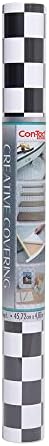 Con-Tact Brand Creative Covering, Self-Adhesive Shelf Liner, Multi-Purpose Vinyl Roll, Easy to Use and Apply, 18'' x 16', Boardwalk by Kittrich+%28Home%29