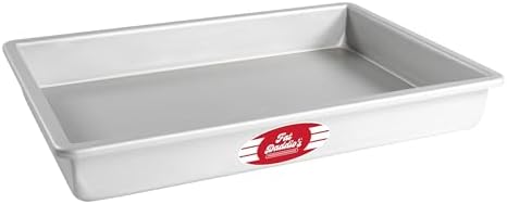 Fat Daddio's POB-10152 Anodized Aluminum Sheet Cake Pan, 10 x 15 x 2 Inch by FatDaddios