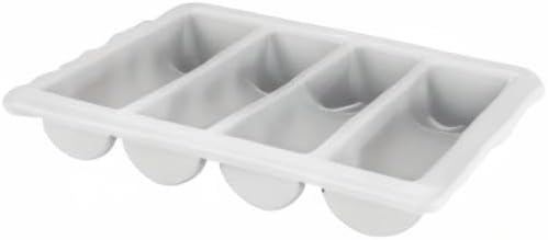 Winco 4-Compartment Cutlery Bin, Medium - Image 3