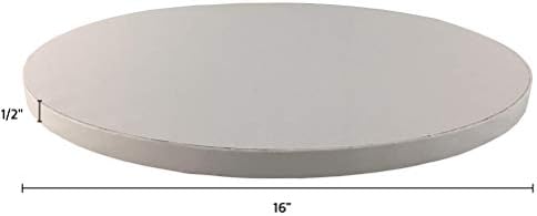 16 Inch Cake Board Drums Round, 6-Pack, White, Sturdy 1/2" Thick for Heavy Or Multi-Tiered Cakes - Image 3