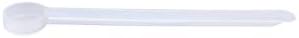 0.625cc Long Handle Measuring Scoop (1/8 Teaspoon/A Pinch / 0.625mL) - Heavy-Duty Plastic Spoon for Powders, Pre-Workout, Supplements, and Spices, 100-Pack by TheScoopie