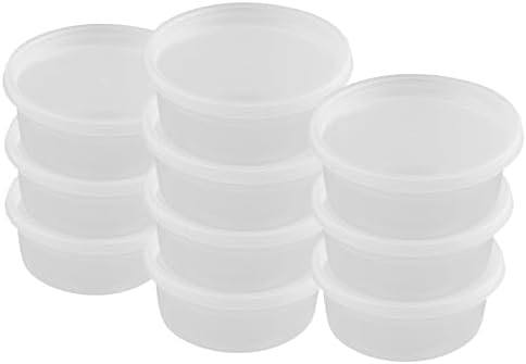 [8oz-36 Sets Plastic Deli Containers with Lids - BPA Free Clear Soup Containers with Airtight Lids, Leak Resistant Food Storage for Meal Prep, Stackable/Microwave/Dishwasher/Freezer Safe by ProTakeOut