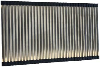 Elk Mountain RV Sink Cover 22 1/2" x 13 1/2" - Roll Up - Drying Rack - Stainless Steel by Unknown