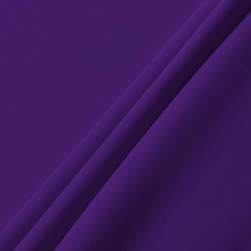 sancua Round Tablecloth, 80 Inch, Purple - Image 5