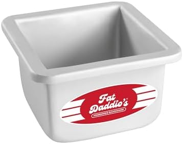 Fat Daddio's Anodized Aluminum Square Cake Pan, 4 x 3 Inch by FatDaddios