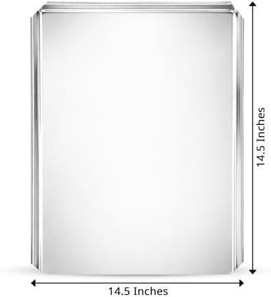 Stainless Steel Cookie Sheet | Durable Baking Tray | Rust-Resistant & Easy to Clean | Perfect for Cookies, Biscuits, Pastries & More - Image 3