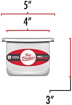 Fat Daddio's Anodized Aluminum Square Cake Pan, 4 x 3 Inch - Image 2