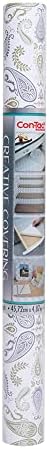 Con-Tact Brand Creative Covering, Self-Adhesive Shelf Liner, Multi-Purpose Vinyl Roll, Easy to Use and Apply, 18'' x 16', Abby Sage by Kittrich+%28Home%29