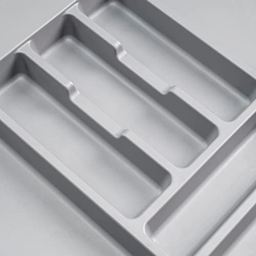 Emuca - Adjustable cutlery tray for drawer, cutlery drawer organizer 60cm cabinet width - Image 4