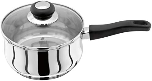 Judge Vista Set of 3 Stainless Steel Pans, 14cm,16cm &18cm Saucepans, Shatterproof Vented Glass Lids, Induction Ready, Oven Safe - Image 7