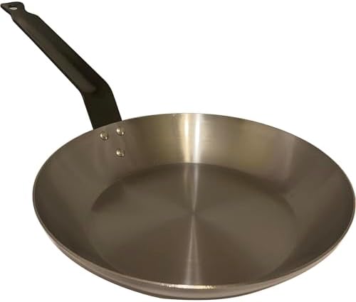 Frying Pan Nonstick Skillet 9.5": Carbon Steel Cookware Fry Pan without PFAs, Toxin Free & Healthy Alternative for Stove or Oven by Unknown