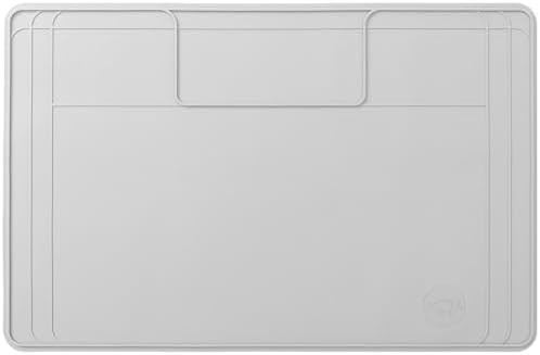 Heavy-Duty Under Sink Mat – Waterproof Silicone Cabinet Liner for Kitchen & Bathroom | Protects from Leaks, Spills | Trimmable, Easy to Clean, Ideal for Homeowners | 28" x 19" or Smaller by FamousDino
