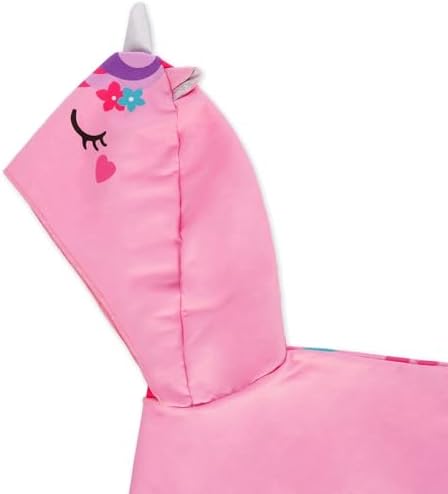 Legami Beach Towel for Children, Poncho Towel, Microfiber, Bathrobe, Compact, Lightweight, Quick-Drying, Ultra-Absorbent, with Hood, One Size - Image 3
