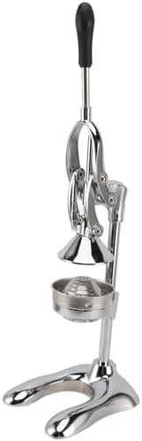 Juice Squeezer 304 Stainless Steel, Detachable and Portable Manual Citrus Juicer for Kitchen, Efficient Countertop Citrus Squeezer (Electroplated S Size) by KIMISS