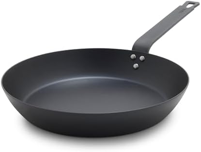 GreenPan x Bobby Flay 12" Pre-Seasoned Carbon Steel Frying Pan Skillet by GreenPan