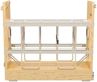 Rev-A-Shelf Pullout Bakeware Organizer w/Soft-Close, Min Opening 5.5" Wide - Image 3
