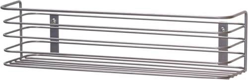 Household Essentials 1226-1 Long Basket Door Mount Cabinet Organizer | Mounts to Solid Cabinet Doors or Walls, Low Rack (Pack of 12) by HouseholdEssentials
