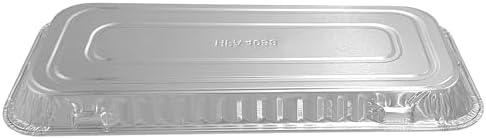 PACTOGO 11" x 5" x 1" Disposable Aluminum Foil Oblong Danish Cake Pans - Ideal Baking Tins for Sweets, Coffee Cakes, Danishes, Cookies, Brownies (Pack of 50) - Image 6