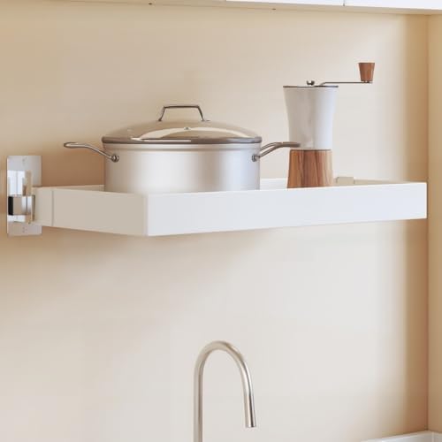 Wall-Mounted Stainless Steel Dish Drying Rack with Cutlery Holder,Hooks & Drainboard – Space-Saving Shelf for Plates,Bowls & Cups by Unknown