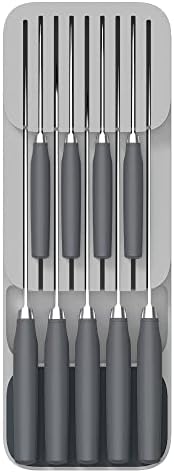 Joseph Joseph DrawerStore Knife Organizer, holds up to 9 knives, Kitchen Organization & Drawer Storage – Compact, Gray - Image 2
