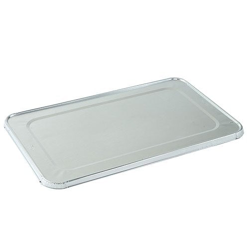 Tiger Chef 5-Pack Durable Aluminum Foil Steam Table Pans Full Size Lids, Disposable 21 x 13 inches by TigerChef