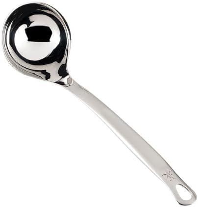 Hestan Provisions Chef's Tools, Ladle (13-Inch/ 5 Ounce), Artisan-Polished Stainless Steel - Image 3