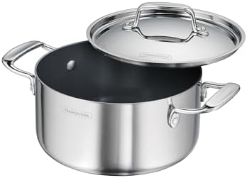 Tramontina Utsava Tri-Ply Clad Stainless Steel 3.25-Qt Casserole with Lid by Tramontina