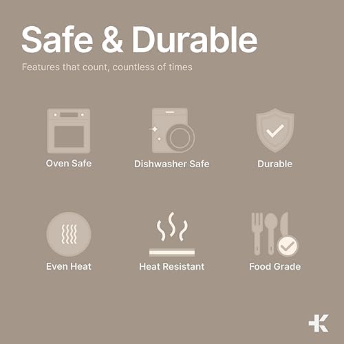 Stainless Steel Stockpot with Lid 12 Quart, Durable 18/8 Stainless Steel, Impact-Bonded Base for Even Heating, Riveted Handles, Oven & All Stove Compatible, Safe Up To 500°F (260°C) - Image 3