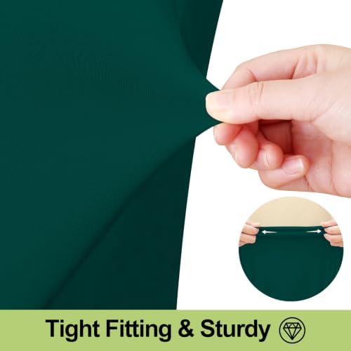Smiry Spandex Elastic Fitted Table Cloth Skirt for 6FT Rectangle Table - Image 3