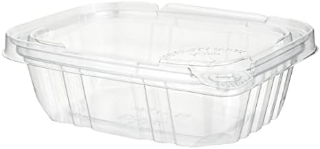 Restaurantware Tamper Tek 12 Ounce Take Out Containers 100 Tamper-Evident Deli Containers - Hinged Lid Freezable Clear Plastic Meal Prep Containers Disposable For Carry Out Or Lunches - Image 2