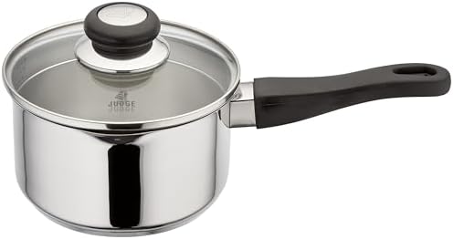 Judge Horwood Vista J305 16cm Saucepan, 1.5L, Silver by Judge