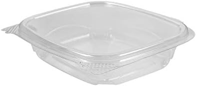Karat [8oz -200 ct Small Clamshell Containers with Lids, For Berries, Fruits, Nuts, and Home Meal Prep - Clear Plastic Food Containers, Take Out Containers - Image 5