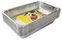 (25 Count) Full-Size Deep Steam Table Pans | Foil Pans | Disposable Food Containers for Baking, Freezing, and Storage (21” x 13” x 3”) - Image 5