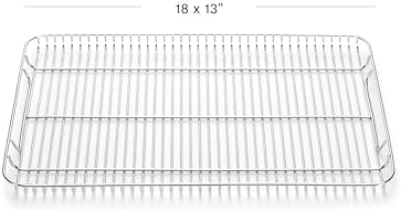 Caraway 18" x 13" Stainless Steel Cooling Rack | For Cooling Baked Goods, Icing, and More, Designed to Fit Into Our Large Baking Sheet - Image 3