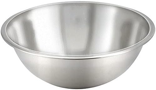 Tiger Chef Mixing Bowl 30 Quart All-purpose Mixing Bowls for Home and Commercial Use - Best Prep Bowls for cake mixtures, dough’s, salads, pastas, dressings Stainless Steel - 4 Pack by TigerChef