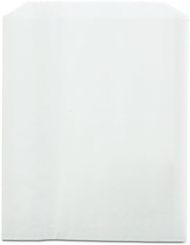 Bagcraft 450019 PB19 Grease-Resistant Sandwich/Pastry Bags, 6 x 3/4 x 7 1/4, White (Case of 2000) - Image 2