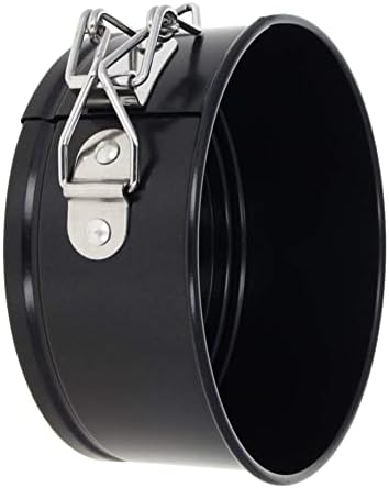 Utoolmart Springform Cake Pan, Carbon Steel Sturdy Non-Stick Leakproof Round Cheesecake Pan, Scratch-Resistant Springform Pan, 4 Inch - Image 3