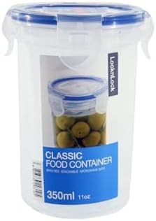LOCK & LOCK 11-Fluid Ounce Round Food Container, Tall, 1-1/2-Cup by LocknLock