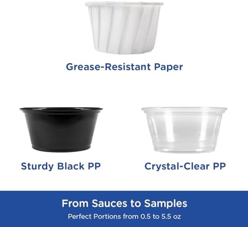 Karat FP-P200-PP 2 oz. PP Portion Cups - Clear (Case of 2500) - Image 4