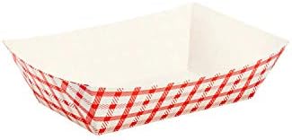 Karat Paper Food Trays Disposable [2.5 LB - 500 ct] Sturdy Food Boats, Leak Resistant | Ideal for Snacks, Nachos and Finger Foods by Karat