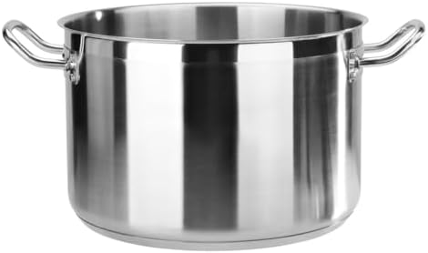 New Star Foodservice 12 Qt Stainless Steel Stock Pot with Cover, 18/8 Stainless Steel - Image 3