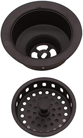 Westbrass A214-12A 3-1/2" Post Style Large Kitchen Sink Basket Strainer, Antique Bronze - Image 7