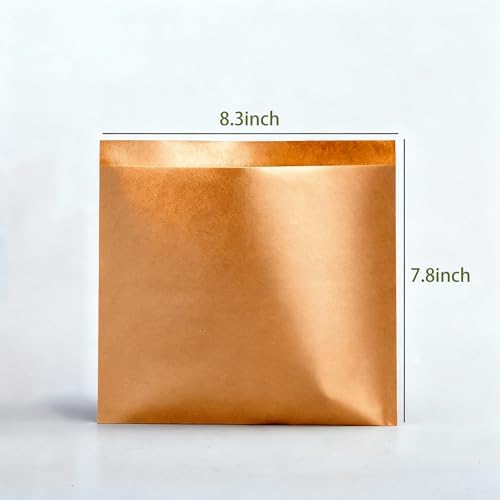 Sandwich Wrapping Poly-Lined Kraft Paper Takeout Bags Toaster Bags - Grease Safe Food Grade Deli Bags for Bakery,Tortillas,Snacks & Pastries - 6"x8", 7.8"x8.3", 5.9"x6.3" - Image 6