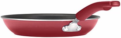 Rachael Ray Brights Nonstick Frying Pan / Fry Pan / Skillet - 11 Inch, Red - Image 5