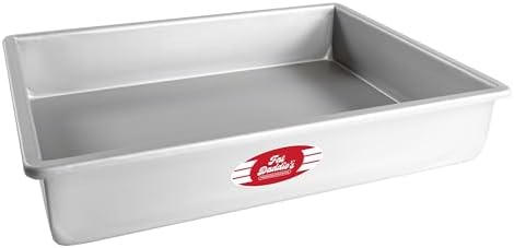 Fat Daddio's POB-12163 Anodized Aluminum Sheet Cake Pan, 12 x 16 x 3 Inch by FatDaddios